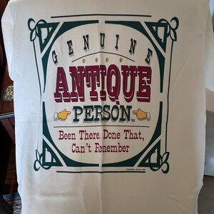 Genuine Antique Person Graphic Tee - White